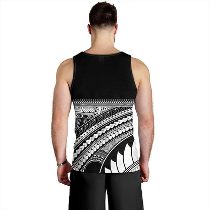Guam Tank Top Micronesian Map Tribal Style