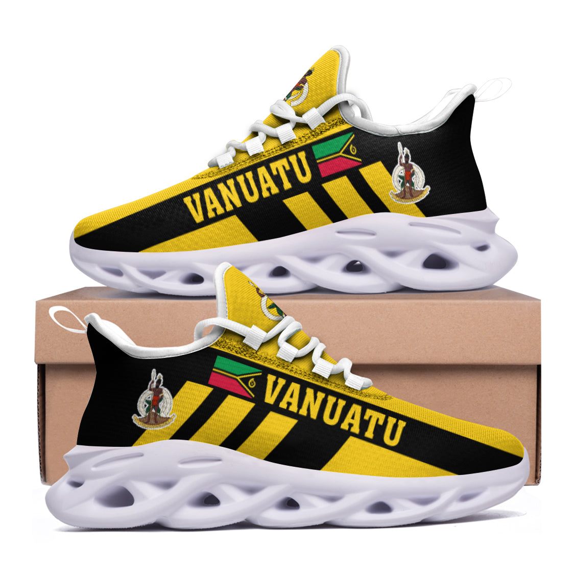 Vanuatu Clunky Sneakers Sport Triple Style