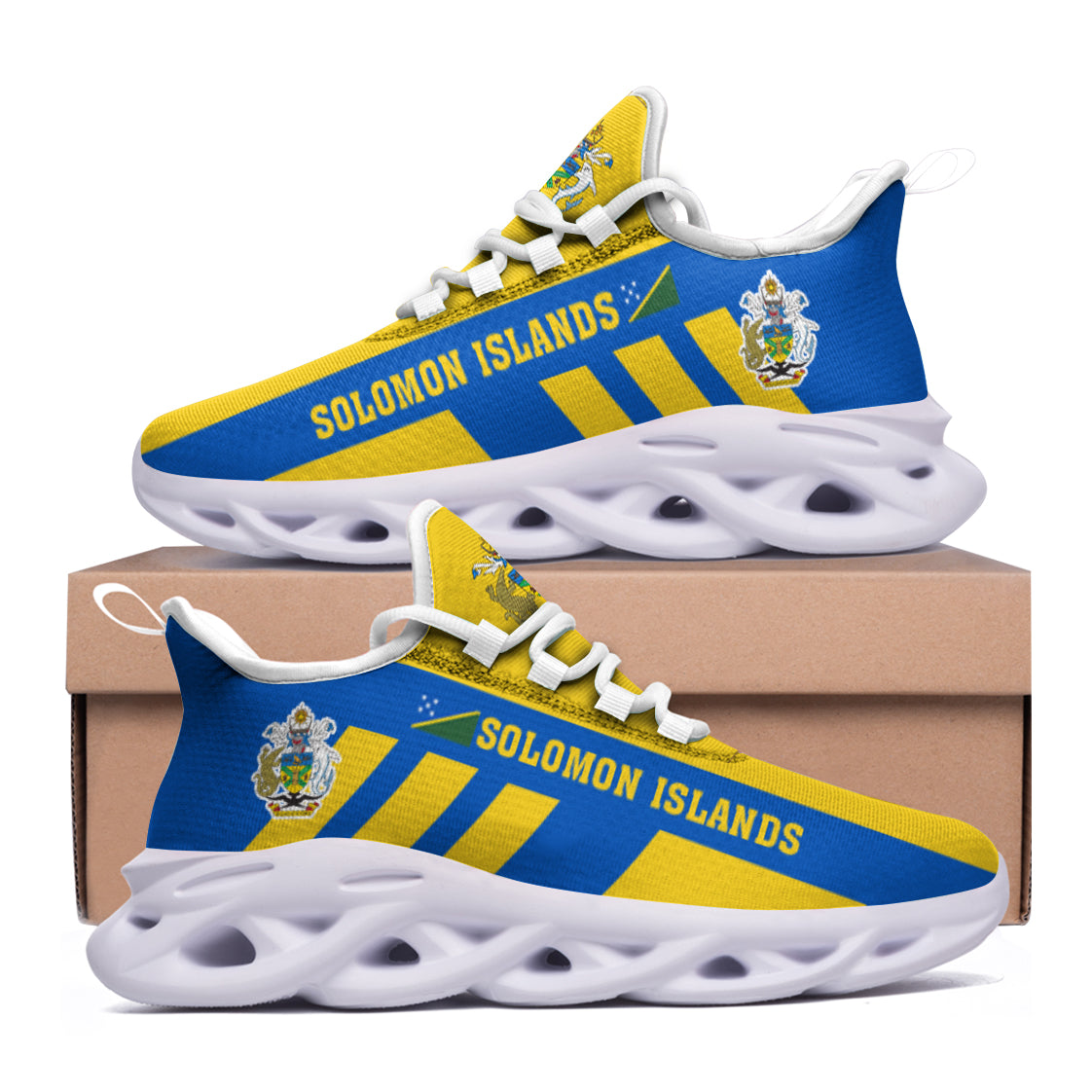Solomon Islands Clunky Sneakers Sport Triple Style