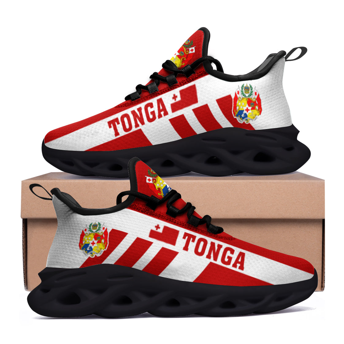 Tonga Clunky Sneakers Sport Triple Style