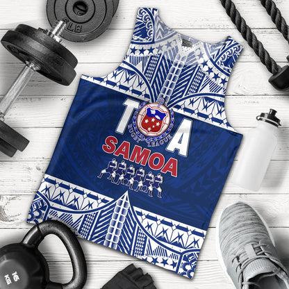 Toa Samoa Rugby Men Tank Top Siva Tau