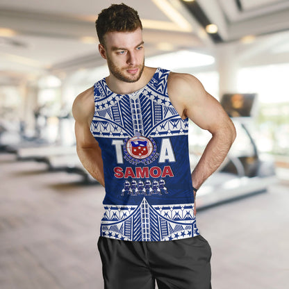 Toa Samoa Rugby Men Tank Top Siva Tau