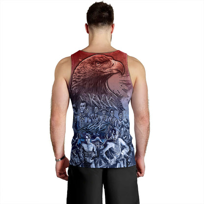Philippines Filipinos Tank Top National Heroes Sun Star With Eagle