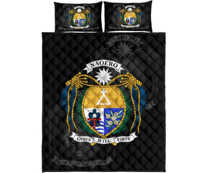 Nauru Polynesian Quilt Bed Set