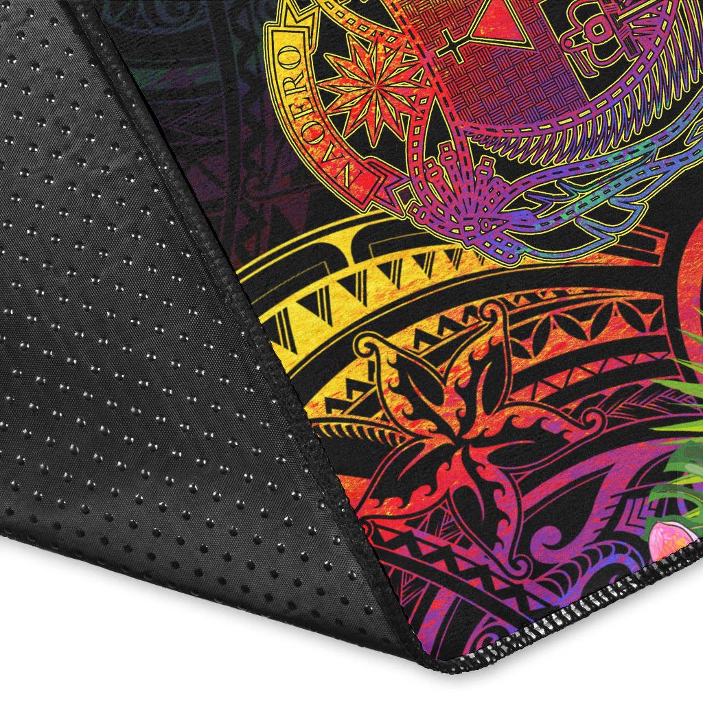 Nauru Area Rug - Tropical Hippie Style