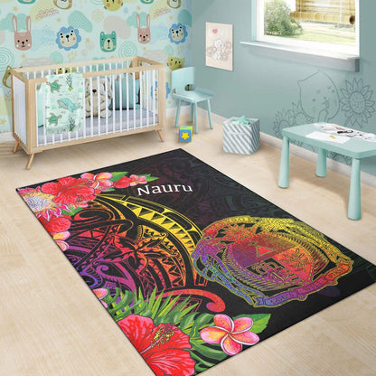 Nauru Area Rug - Tropical Hippie Style