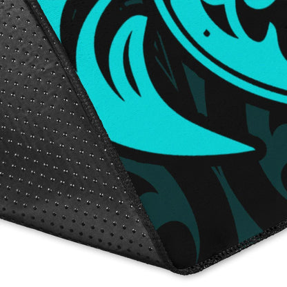 Nauru Area Rug - Turquoise Tentacle Turtle