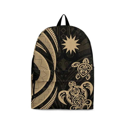 Nauru Backpack - Gold Tentacle Turtle