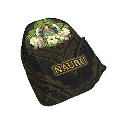 Nauru Backpack - Polynesian Gold Patterns Collection