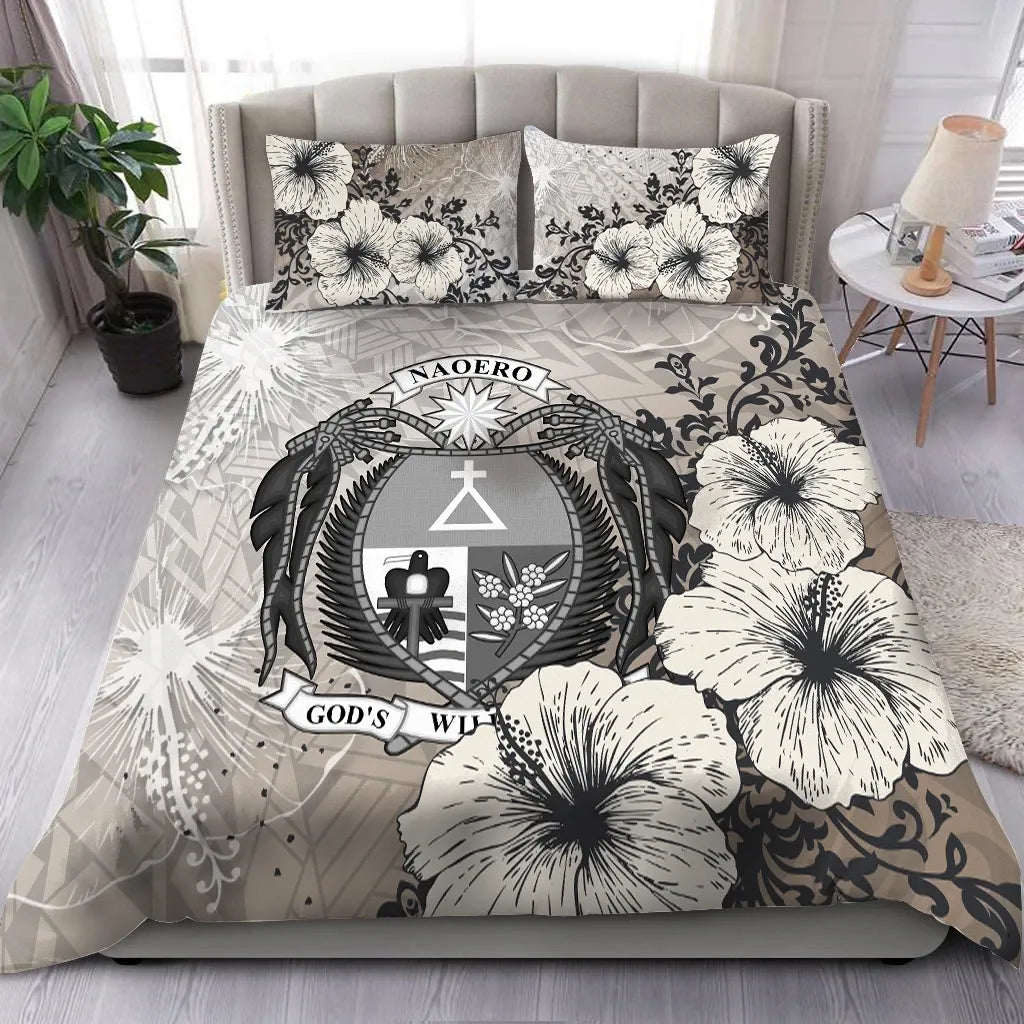 Nauru Bedding Set - Vintage Luxury Floral Style