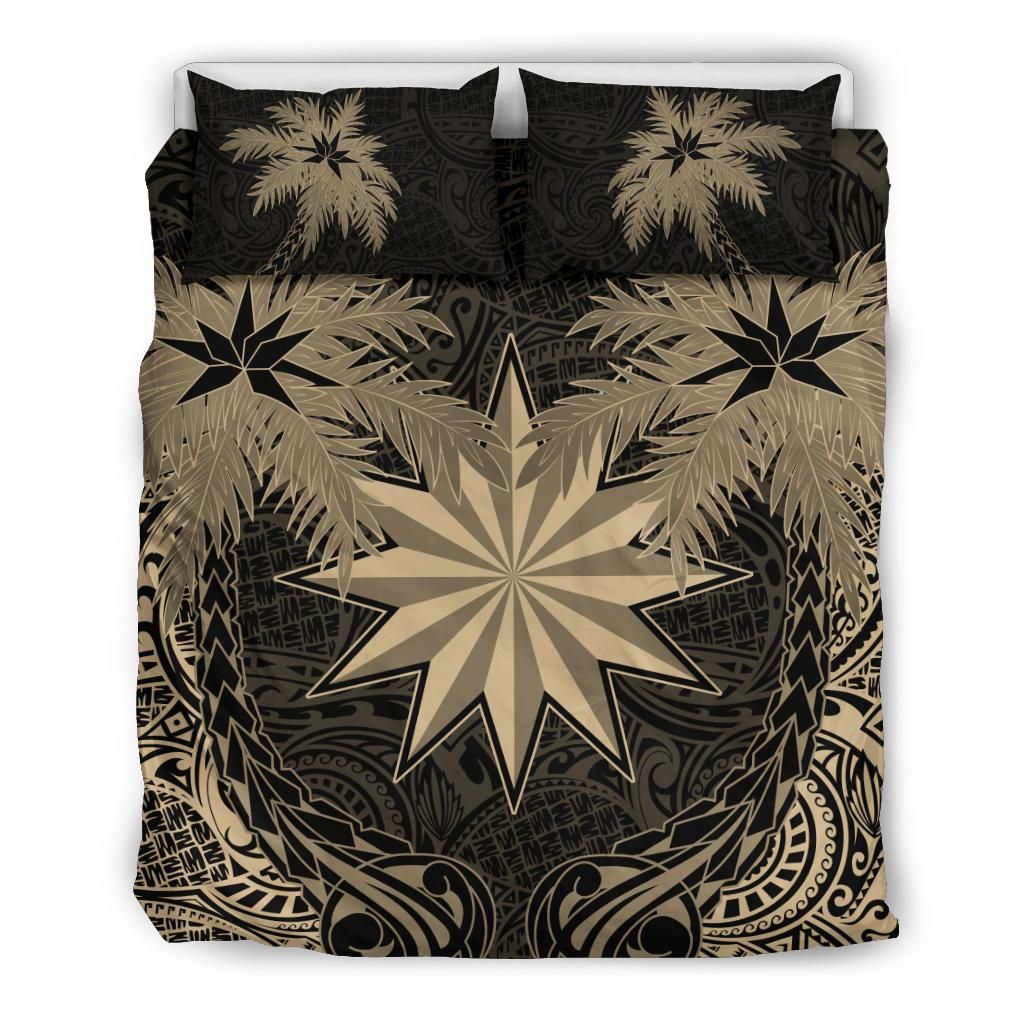 Nauru Duvet Cover Set - Nauru Bedding Flag Coconut (Duvet Cover)