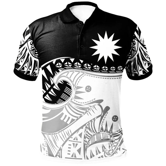 Nauru Custom Personalised Polo Shirt - Dynamic Sport Style
