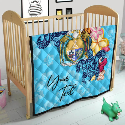 Nauru Custom Personalised Premium Quilt - Tropical Style