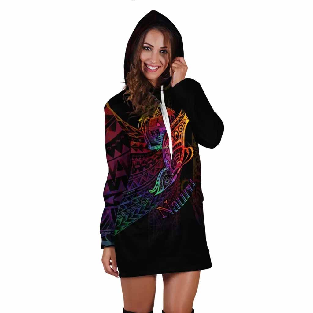 Nauru Hoodie Dress - Butterfly Polynesian Style