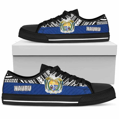 Nauru Low Top Shoes - Polynesian Design