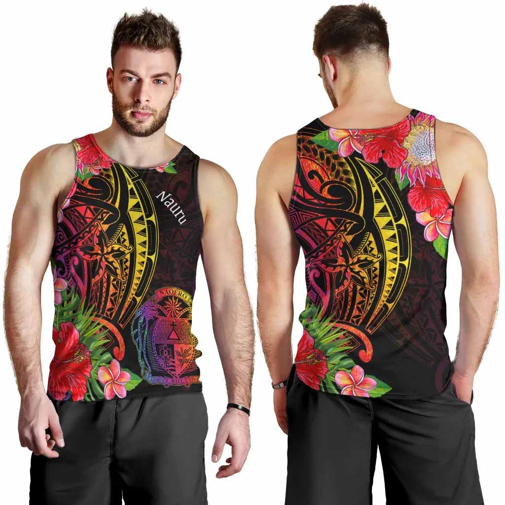 Nauru Men Tank Top - Tropical Hippie Style