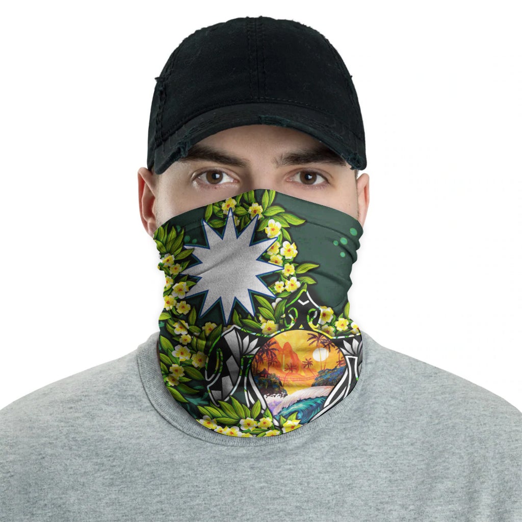 Nauru Neck Gaiter - Ti Leaf Lei Turtle