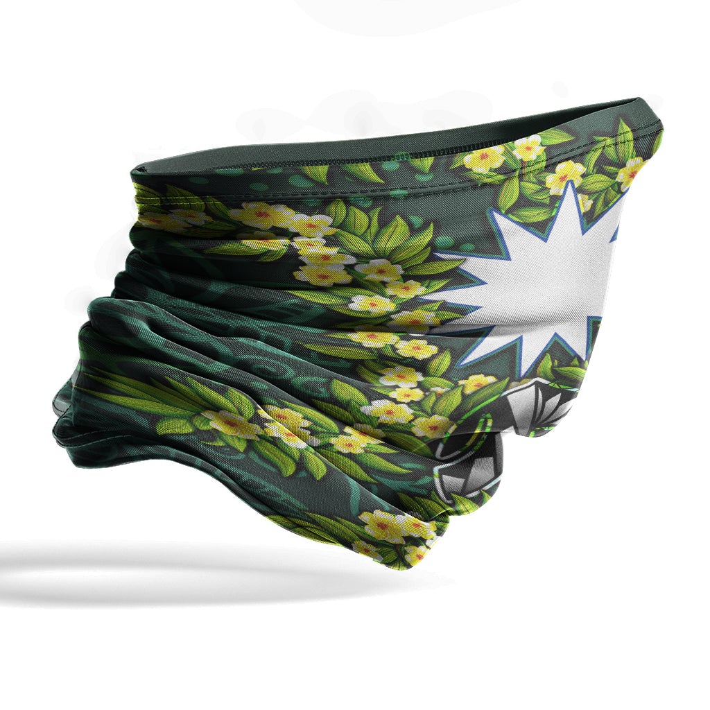 Nauru Neck Gaiter - Ti Leaf Lei Turtle