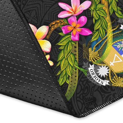 Nauru Polynesian Area Rug - Plumeria Tribal