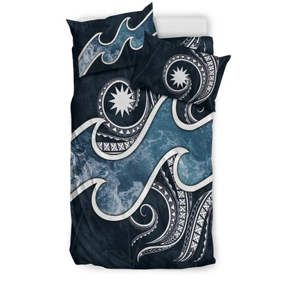 Nauru Polynesian Bedding Set - Ocean Style