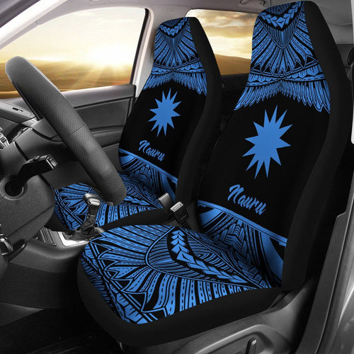 Nauru Polynesian Car Seat Covers - Pride Version
