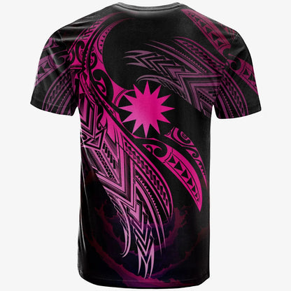 Nauru Polynesian T-Shirt - Nauru Legend Pink Version