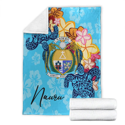 Nauru Premium Blanket - Tropical Style