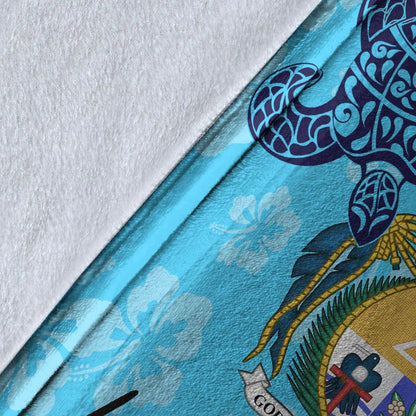 Nauru Premium Blanket - Tropical Style