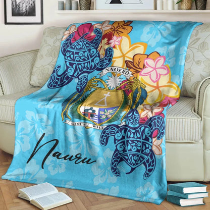 Nauru Premium Blanket - Tropical Style