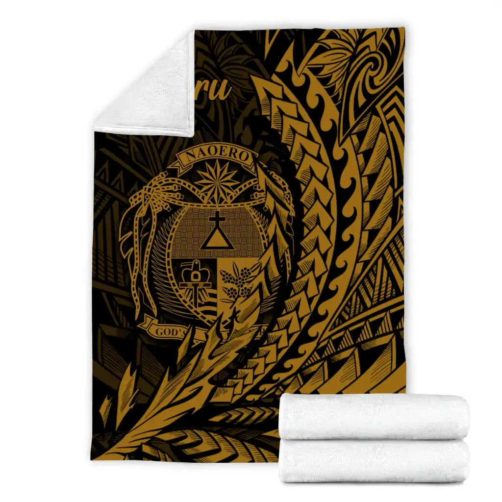 Nauru Premium Blanket - Wings style