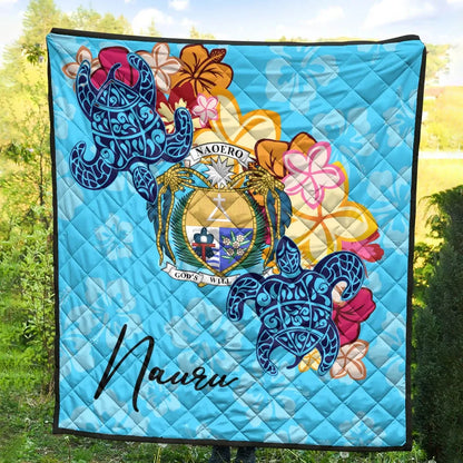 Nauru Premium Quilt - Tropical Style