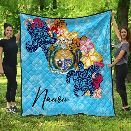 Nauru Premium Quilt - Tropical Style