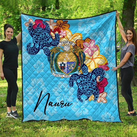 Nauru Premium Quilt - Tropical Style