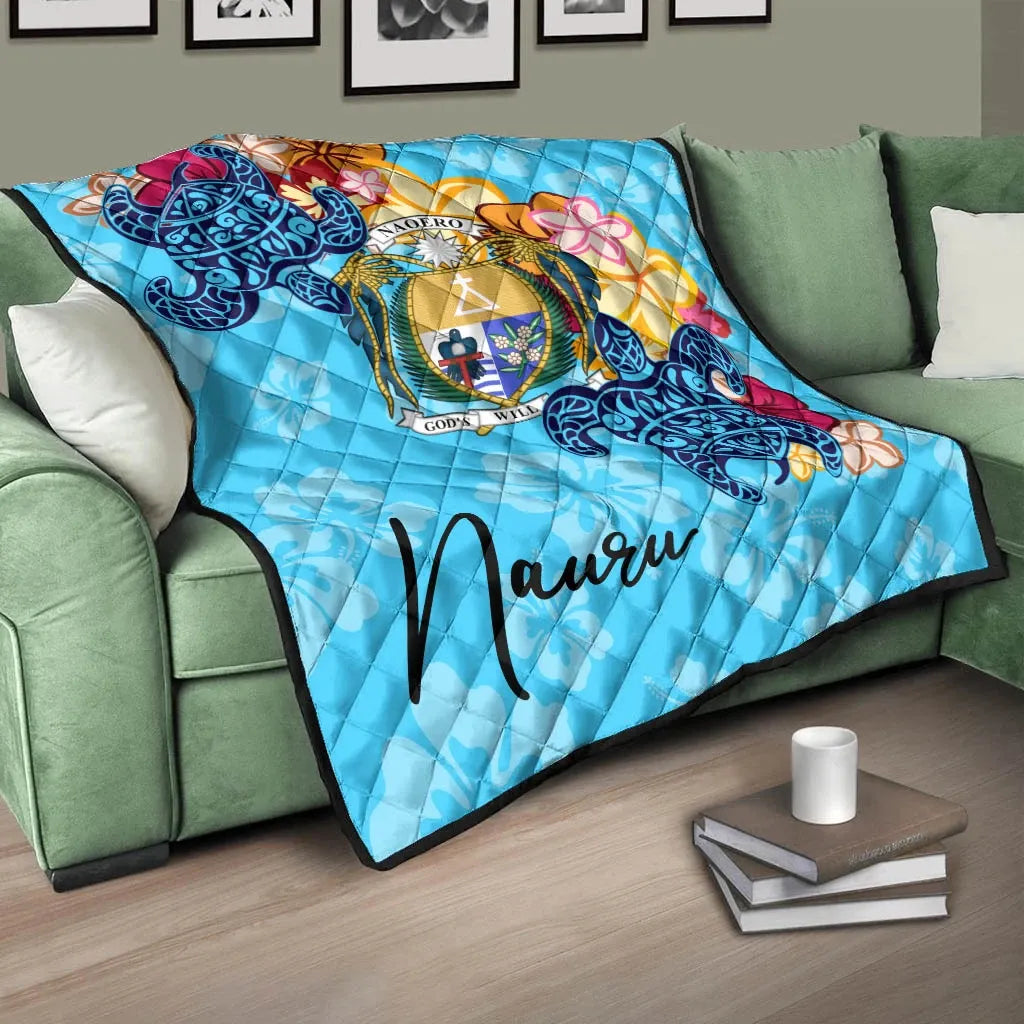 Nauru Premium Quilt - Tropical Style