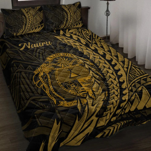 Nauru Quilt Bed Set - Wings Style
