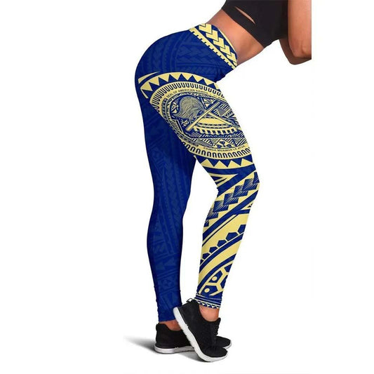 Neo American Samoa Legging (Blue)