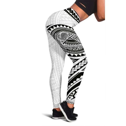 Neo American Samoa Legging (White)
