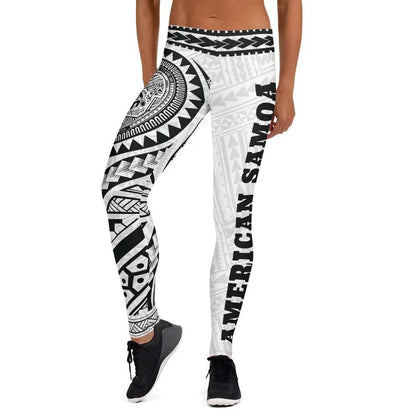 Neo American Samoa Legging (White)