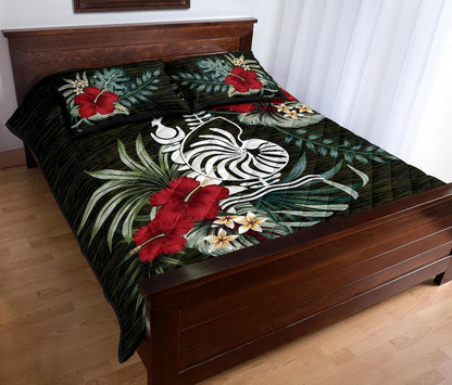 New Caledonia Polynesian Quilt Bed Set - Special Hibiscus