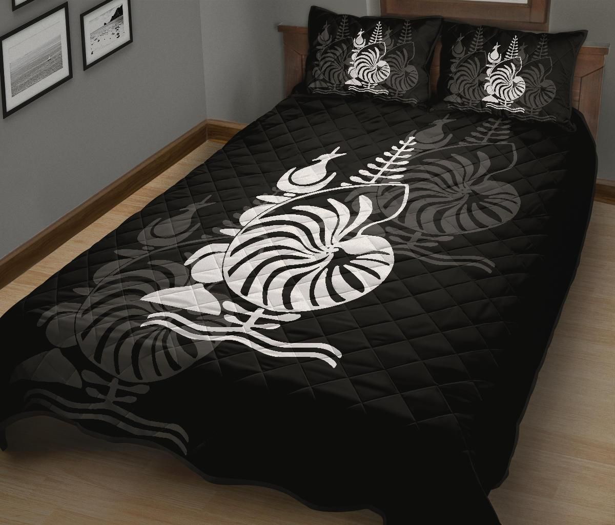 New Caledonia Polynesian Quilt Bed Set