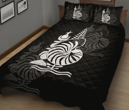 New Caledonia Polynesian Quilt Bed Set