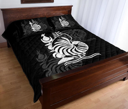 New Caledonia Polynesian Quilt Bed Set