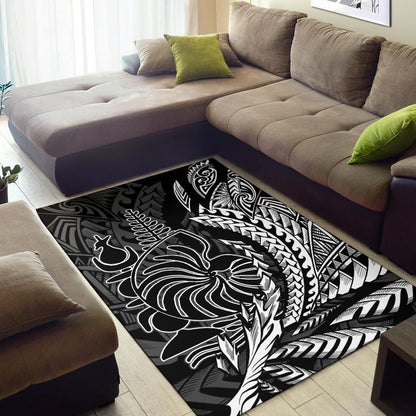 New Caledonia Area Rug - Coat of Arms Wings Style