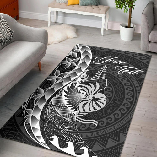 New Caledonia Area Rug - Custom Personalised Polynesian Pattern Style