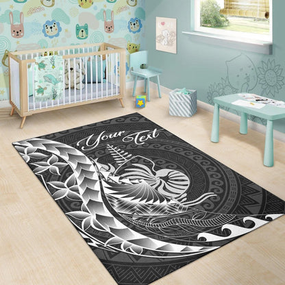 New Caledonia Area Rug - Custom Personalised Polynesian Pattern Style
