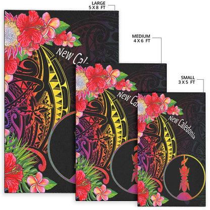New Caledonia Area Rug - Tropical Hippie Style