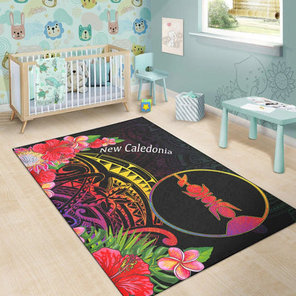 New Caledonia Area Rug - Tropical Hippie Style