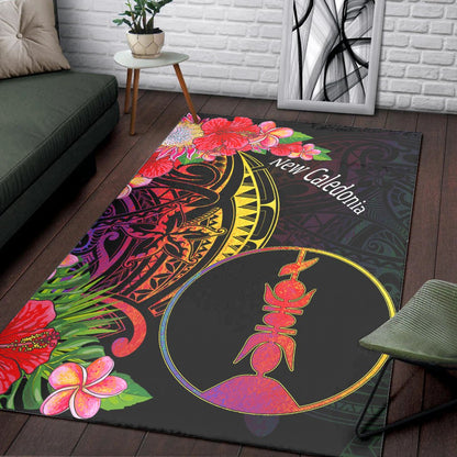New Caledonia Area Rug - Tropical Hippie Style