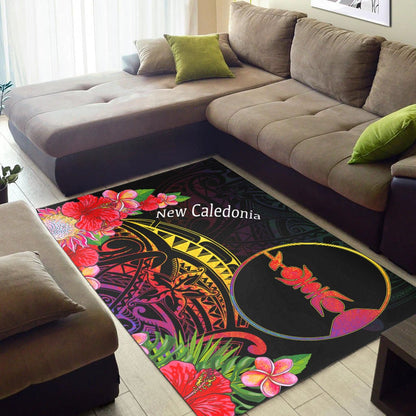 New Caledonia Area Rug - Tropical Hippie Style