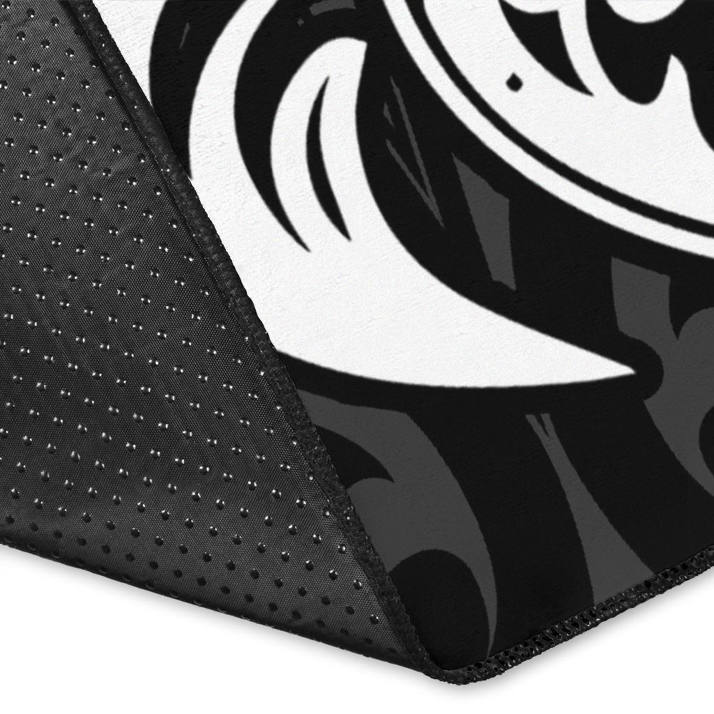 New Caledonia Area Rug - White Tentacle Turtle